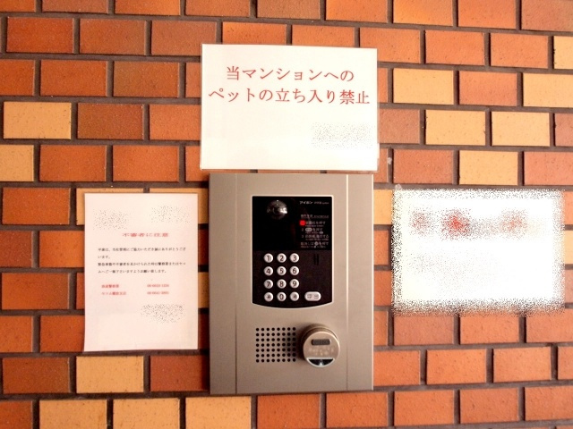 大阪市浪速区桜川１丁目の賃貸マンションのセキュリティ