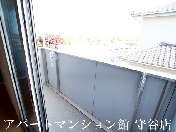 ヴィクトワール常総Aのバルコニー