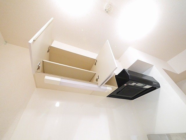 アルカンシエルコリーヌのキッチン|キッチン収納です