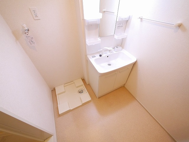 アルカンシエルコリーヌの洗面所|忙しい朝には欠かせない洗面所です