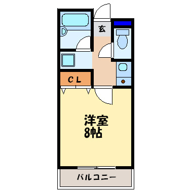 アーバンコートHRTの間取り
