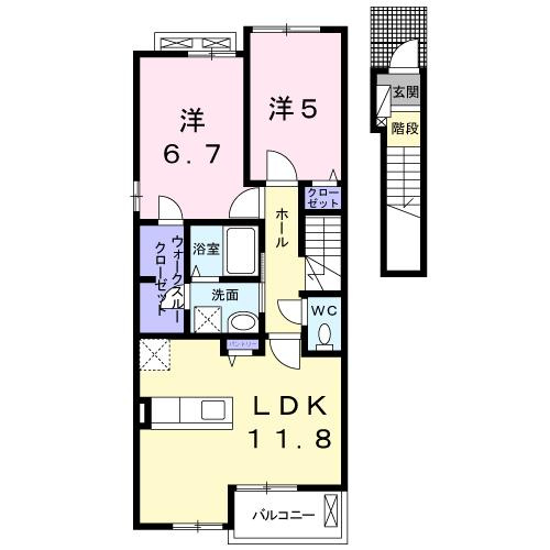 スリーゼの間取り