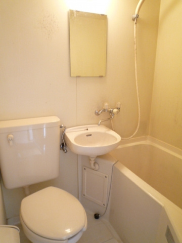 ハイツ菊水の浴室