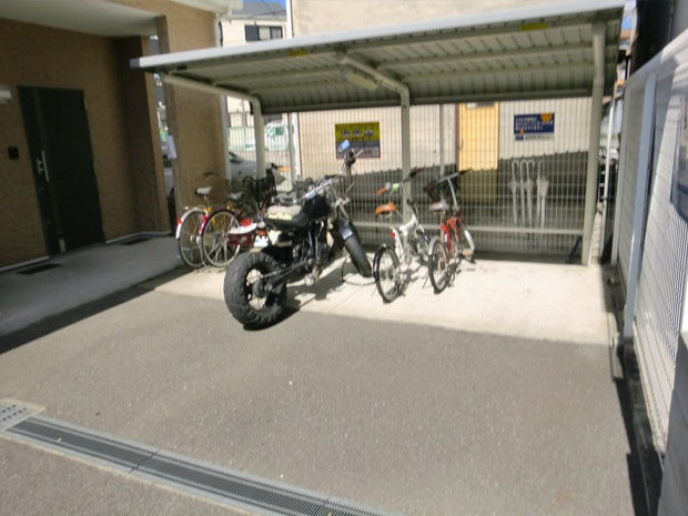 豊中市大島町１丁目のアパートのその他共用部分|駐輪場