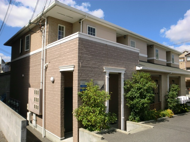 豊中市大島町１丁目のアパートの外観