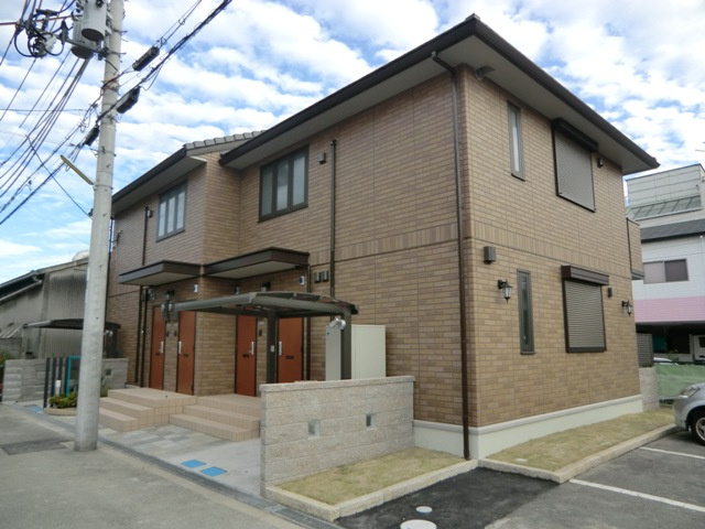 大阪市淀川区加島２丁目のアパートの外観
