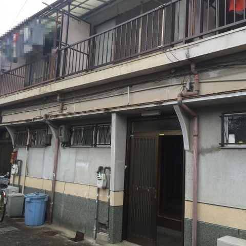 尼崎市若王寺２丁目の文化住宅の外観