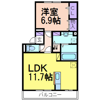 【間取り】 | グラン・ココ | 間取りです