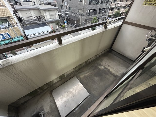 メデューセ新島のバルコニー