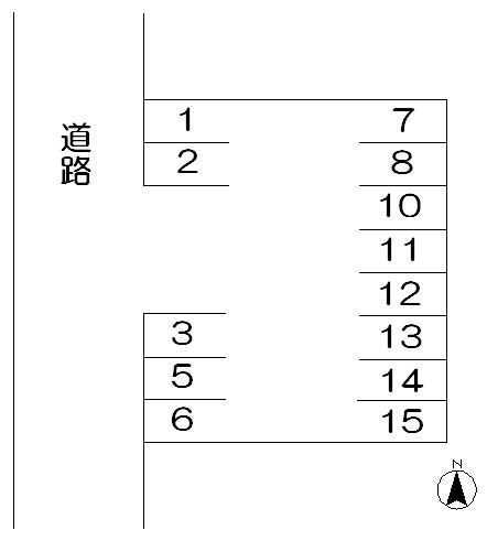 【間取り】 | 真和モータープール