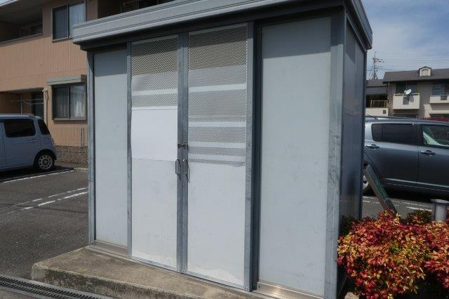 倉敷市浜町１丁目のアパートのその他共用部分|敷地内ゴミＳＴ・当番なし。