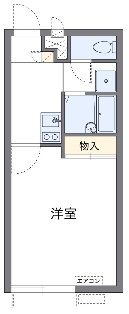 朱鷺の間取り