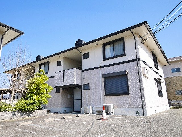 ビューテラス　Ｂ棟（梅美台）の外観|落ち着いた雰囲気の外観です