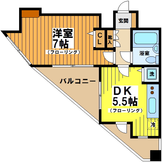 【間取り】 | 日神デュオステージ笹塚東館