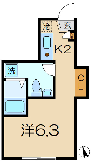 【間取り】 | Les Ailes 3