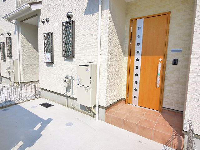 法蓮　F棟のエントランス