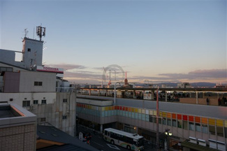 【展望】 | 見えますは駅ですよ