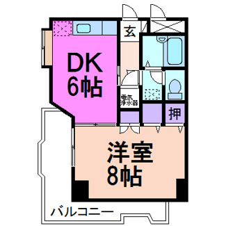 【間取り】 | タワーレジデンシア鹿沼 | 掲載写真は同建物・同間取りの異なるお部屋です。現況とは異なる場合がございますのでご了承ください。