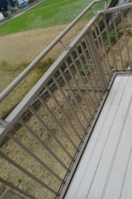 【バルコニー】 | Green Heights 植田Ⅱ　Ｋ-5号