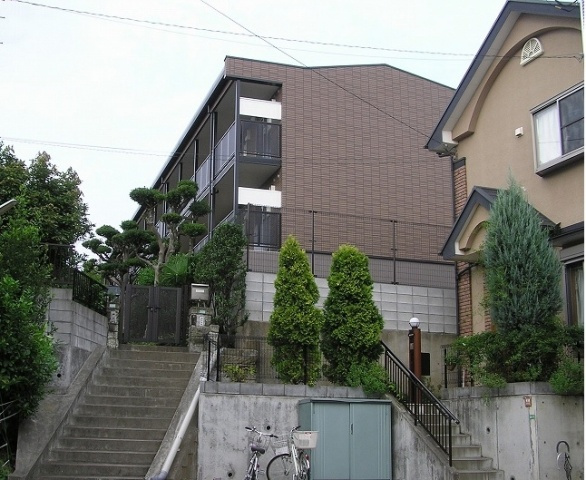 松風ハイツの外観