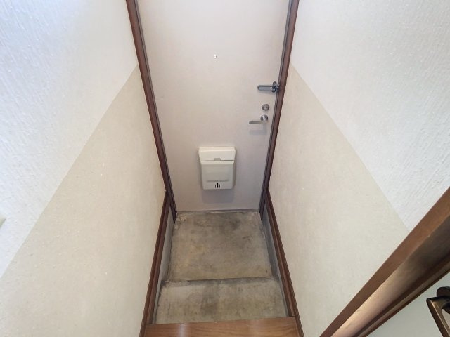 パステルコーポの玄関