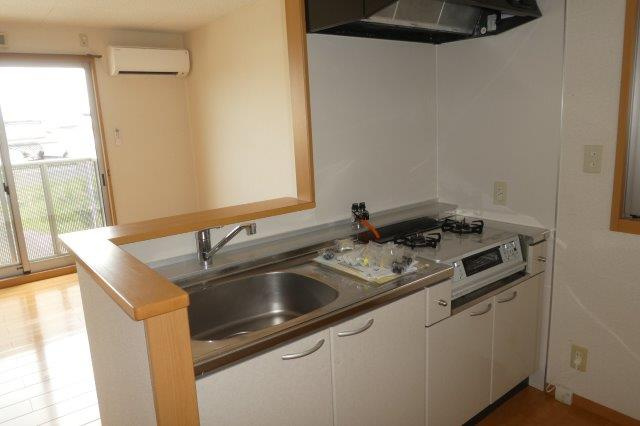 エバーグリーンオークＢのキッチン