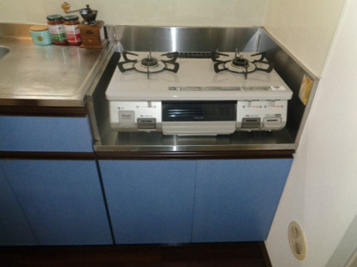 【キッチン】 | コロネット銀座 | コンロあり