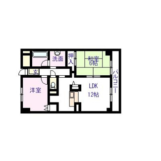 【間取り】 | ロイヤルフラット壱番館