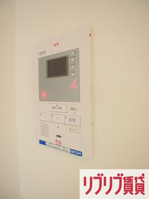 千葉市中央区弁天３丁目のアパートのセキュリティ