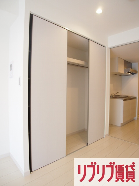 千葉市中央区弁天３丁目のアパートの収納