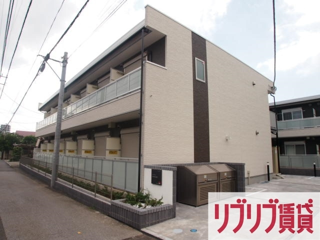 千葉市中央区弁天３丁目のアパートの外観