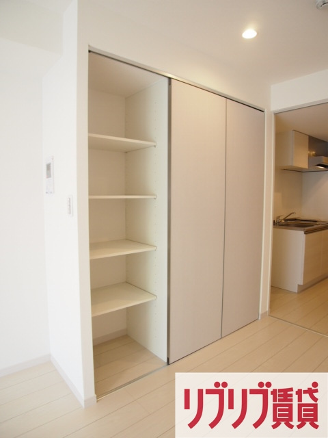 千葉市中央区弁天３丁目のアパートの収納