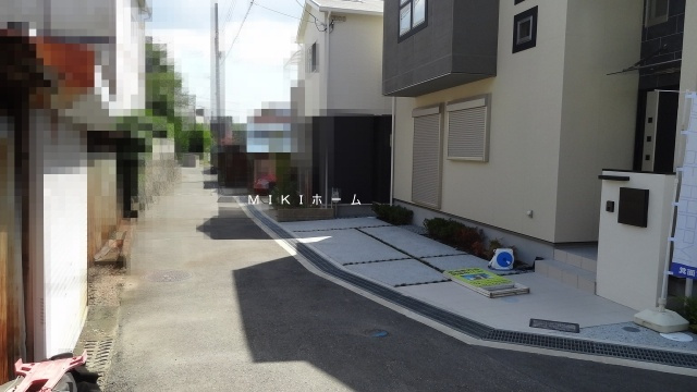 箕面市桜５丁目　新築一戸建の周辺|閑静な住宅地