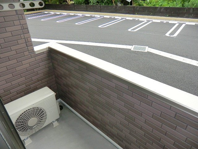 グラースⅡのバルコニー