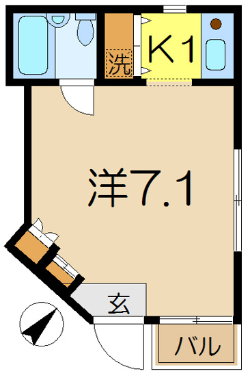 【間取り】 | ビューテラス横山