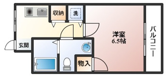 【間取り】 | 石野ハイツ