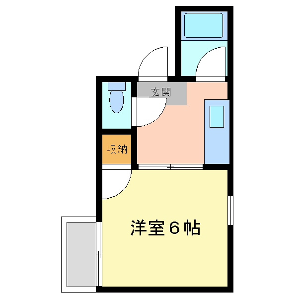 光マンションの間取り