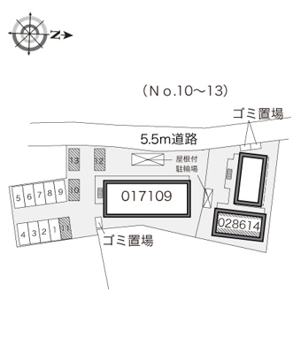 【区画図】 | ホークヒルズⅡ
