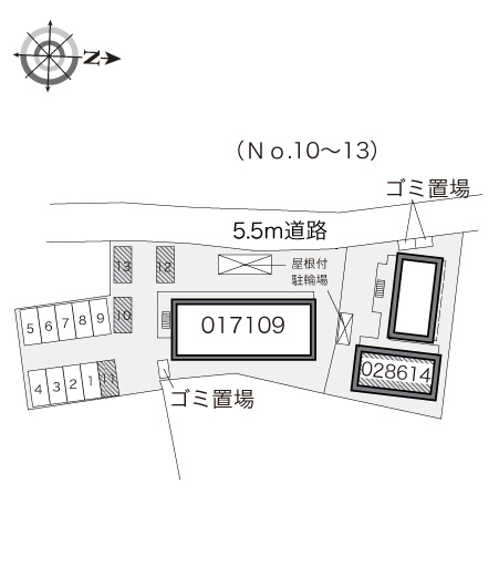 【区画図】 | ホークヒルズⅡ
