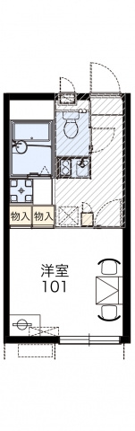 【間取り】 | ホークヒルズⅡ