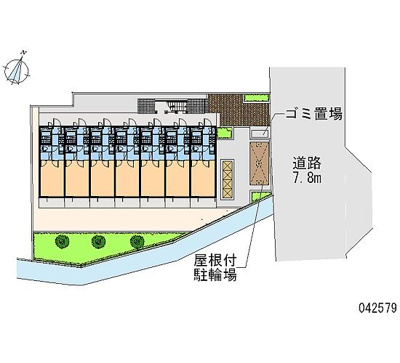 【区画図】 | メローフィールド　K