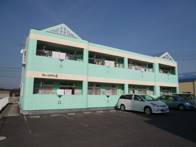 倉敷市老松町５丁目のアパートの外観