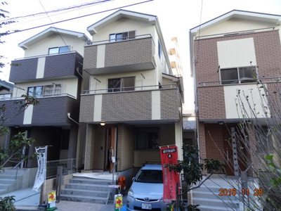 【外観】 | 川口市元郷2丁目　新築分譲住宅全3棟 | 現地見学会開催　今週の土日10時から17時　川口元郷駅徒歩10分　