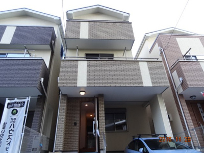 【外観】 | 川口市元郷2丁目　新築分譲住宅全3棟 | 現地見学会開催　今週の土日10時から17時　川口元郷駅徒歩10分　