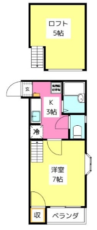 【間取り】 | K&Y井尻弐番館