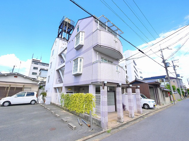 シティパレス21南袋町の外観|キレイな外観です。