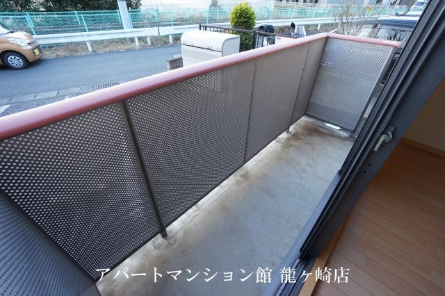 プレジオAのバルコニー
