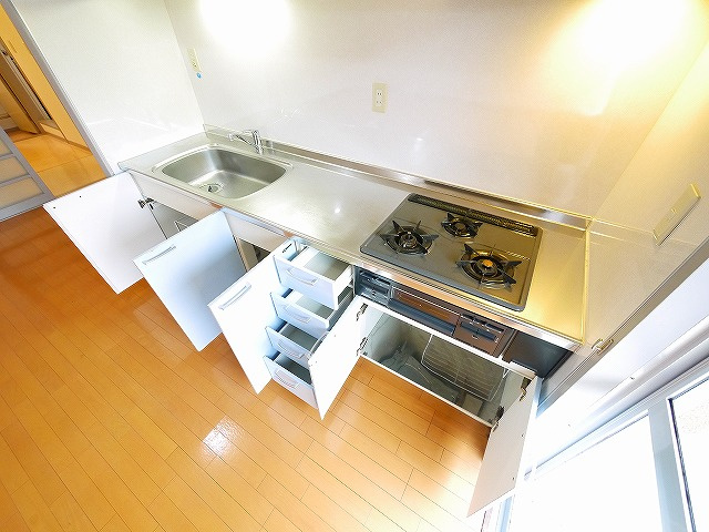 ヴィルドミール富雄のキッチン