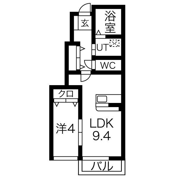 SKY FIELDの間取り