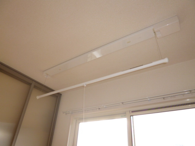 スカイレジデンスの設備|室内物干し